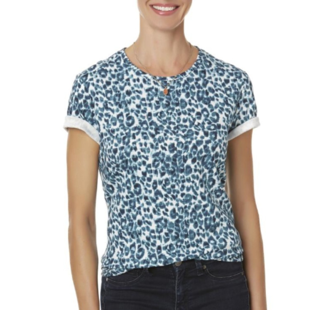 Leopard Print Top, Size Xl - image 1